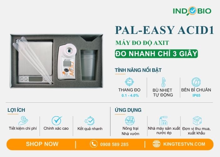Chi tiết máy test axit PAL-Easy ACID1
